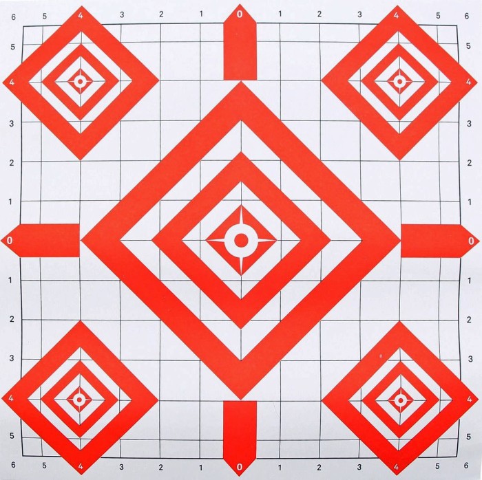 LANDMANN targets, 50 pieces